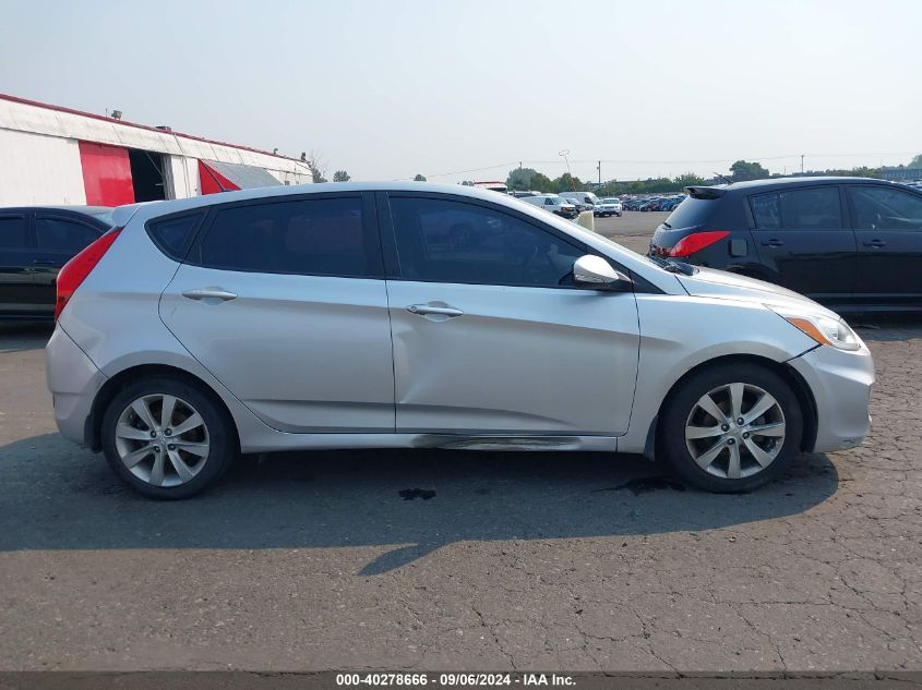 2014 Hyundai Accent Se VIN: KMHCU5AE6EU145662 Lot: 40278666