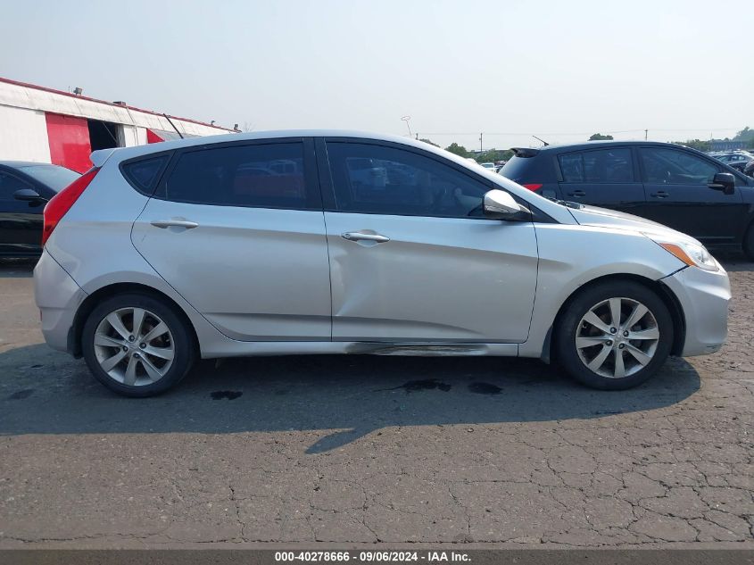 KMHCU5AE6EU145662 2014 Hyundai Accent Se