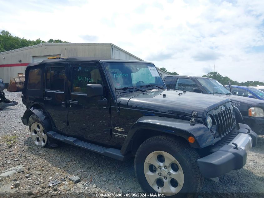 2015 Jeep Wrangler Unlimited Sahara VIN: 1C4BJWEG1FL751923 Lot: 40278690