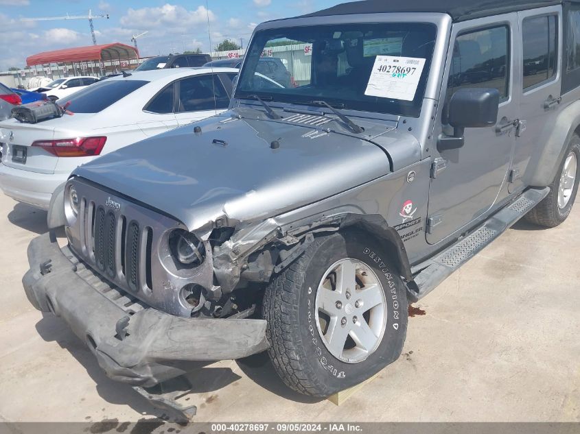 2014 Jeep Wrangler Unlimited Sport VIN: 1C4BJWDG0EL103862 Lot: 40278697