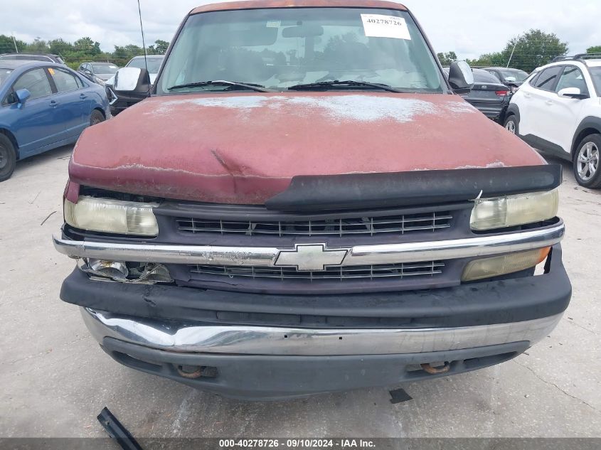 2000 Chevrolet Silverado 1500 Ls VIN: 1GCEK19TXYE327569 Lot: 40278726