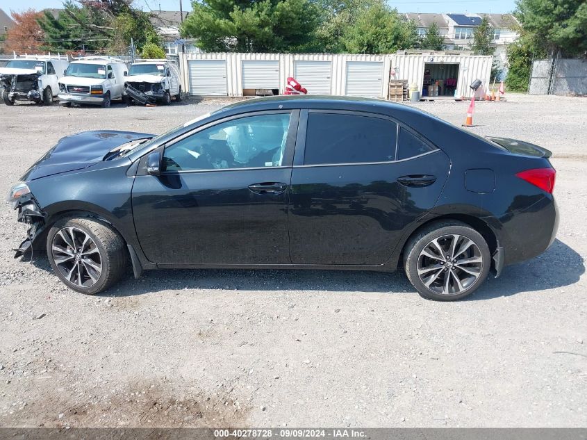 2017 Toyota Corolla Se VIN: 2T1BURHEXHC831685 Lot: 40278728