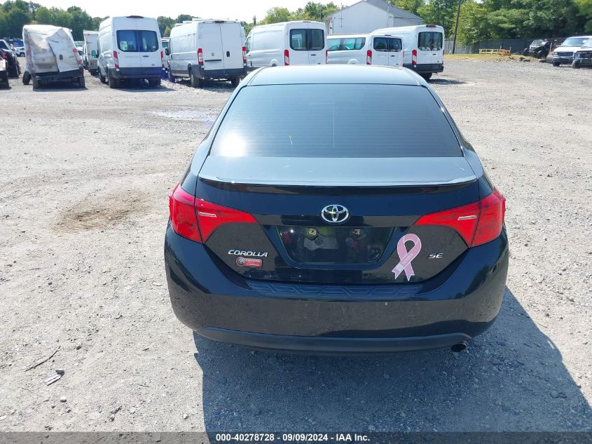 2017 Toyota Corolla Se VIN: 2T1BURHEXHC831685 Lot: 40278728