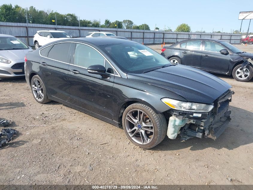 2014 FORD FUSION TITANIUM - 3FA6P0K90ER211374