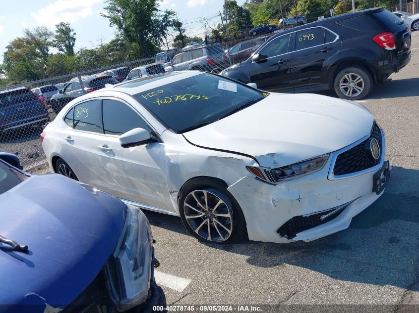 2018 Acura Tlx Tech VIN: 19UUB2F50JA005447 Lot: 40278745