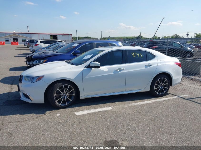 2018 Acura Tlx Tech VIN: 19UUB2F50JA005447 Lot: 40278745