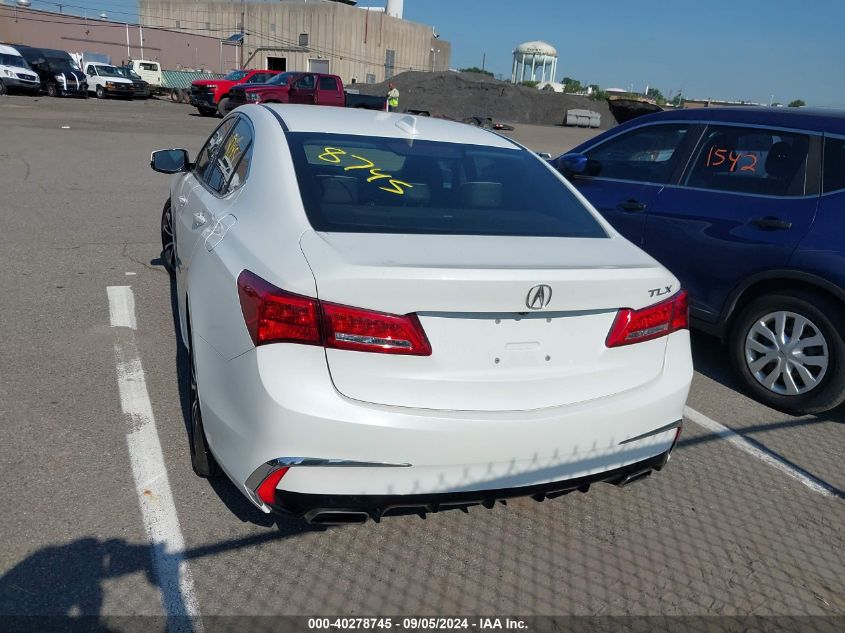 2018 Acura Tlx Tech VIN: 19UUB2F50JA005447 Lot: 40278745