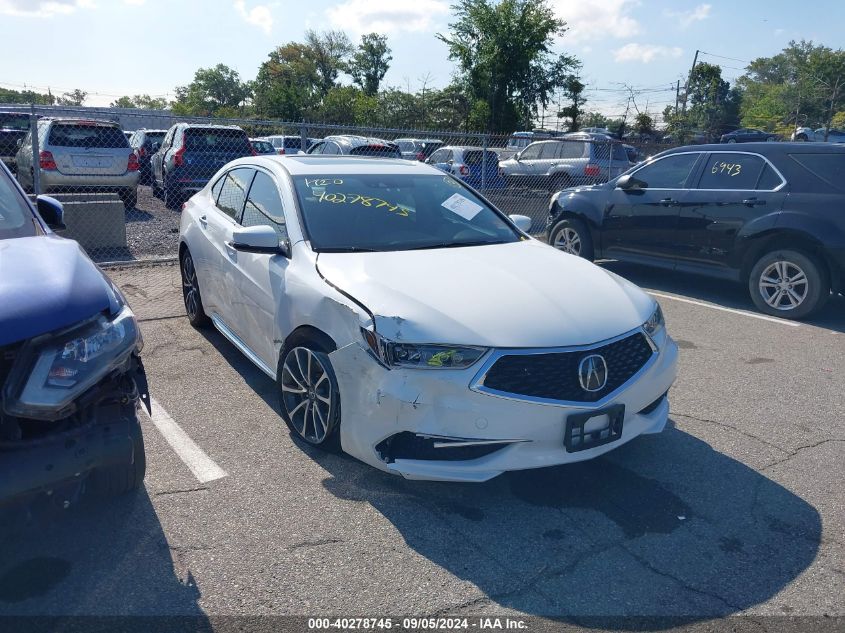 2018 Acura Tlx Tech VIN: 19UUB2F50JA005447 Lot: 40278745