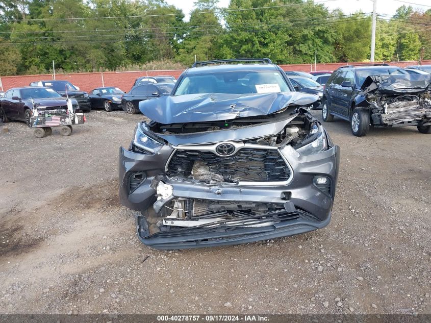 2021 Toyota Highlander Le VIN: 5TDBZRBH3MS549751 Lot: 40278757