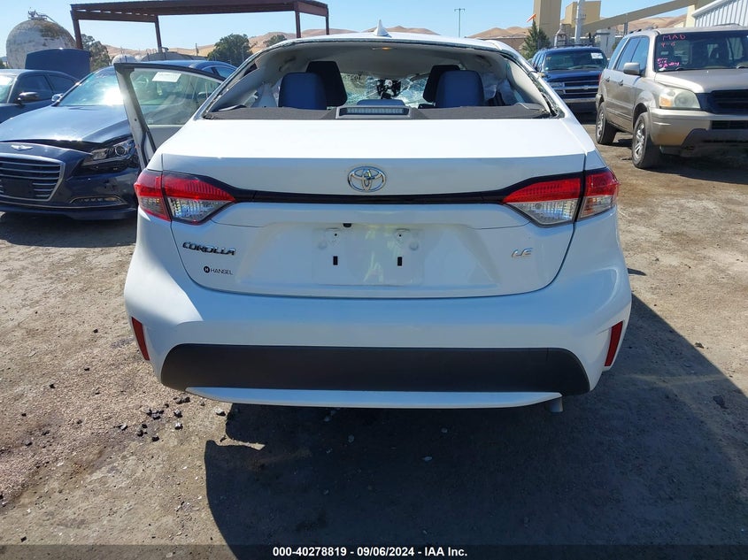 VIN JTDEPRAE1LJ092914 2020 TOYOTA COROLLA LE