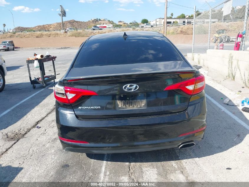 2017 Hyundai Sonata Se VIN: 5NPE24AF4HH444717 Lot: 40278852