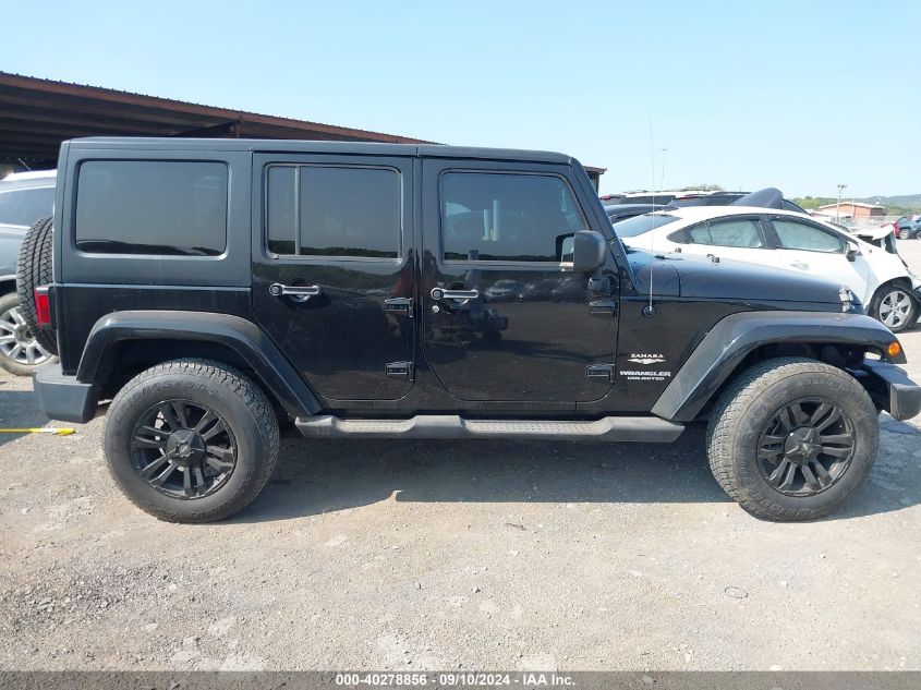 2012 Jeep Wrangler Unlimited Sahara VIN: 1C4BJWEG0CL101542 Lot: 40278856