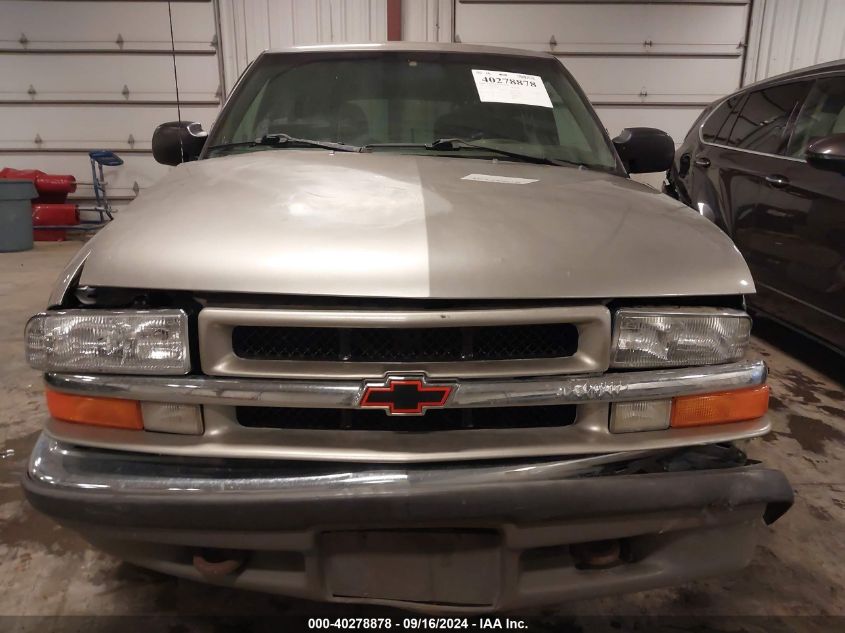 2000 Chevrolet Blazer Lt VIN: 1GNDT13W3Y2124897 Lot: 40278878