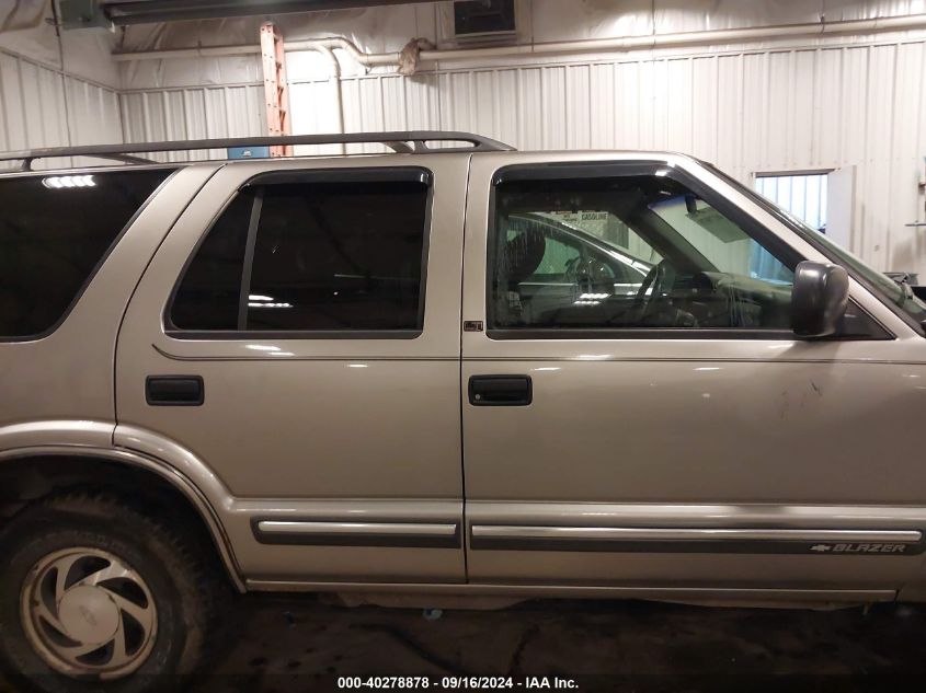 2000 Chevrolet Blazer Lt VIN: 1GNDT13W3Y2124897 Lot: 40278878