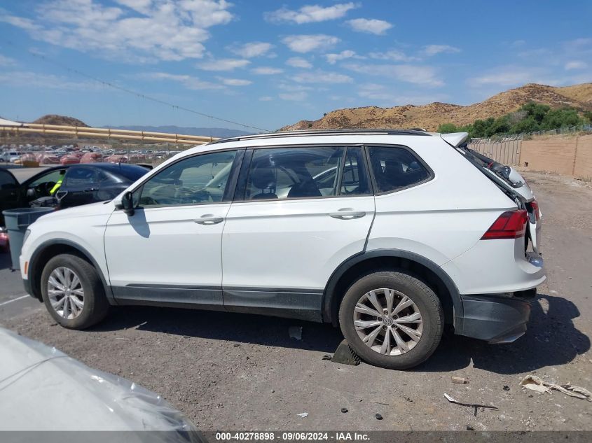 2018 Volkswagen Tiguan 2.0T S VIN: 3VV1B7AX7JM023908 Lot: 40278898