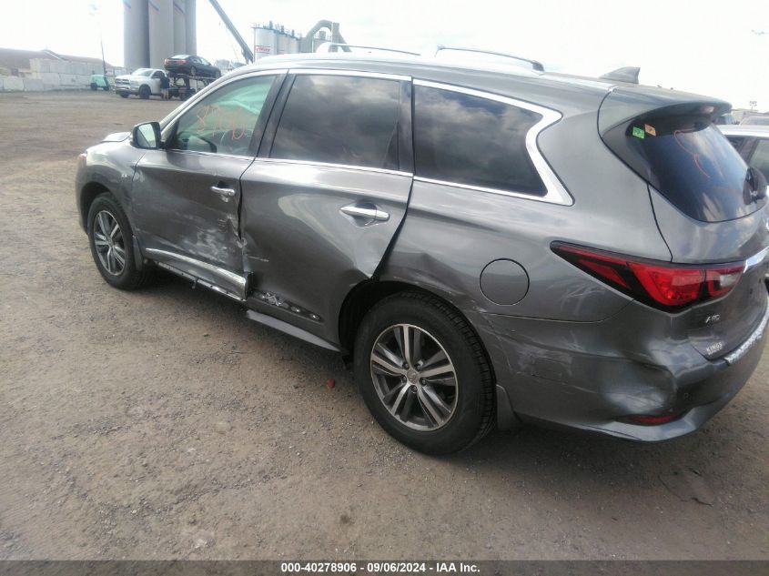 2019 Infiniti Qx60 Luxe VIN: 5N1DL0MM5KC570000 Lot: 40278906