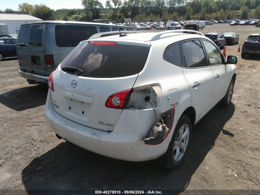 2010 Nissan Rogue Sl VIN: JN8AS5MV0AW102323 Lot: 40278910