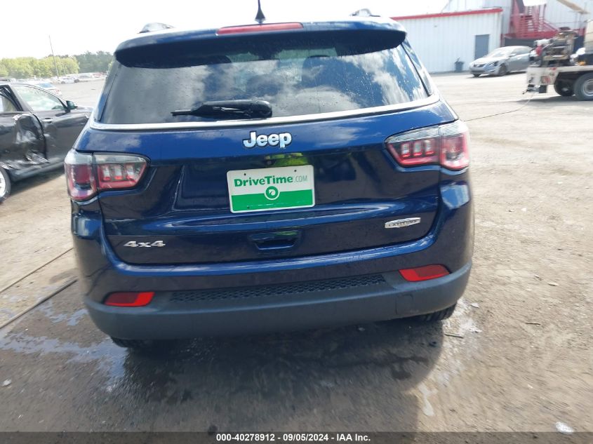 2018 Jeep Compass Latitude 4X4 VIN: 3C4NJDBB6JT175897 Lot: 40278912