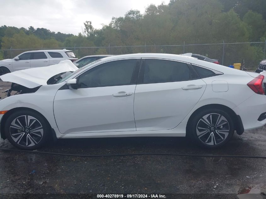 2018 Honda Civic Ex-L VIN: JHMFC1F79JX013672 Lot: 40278919