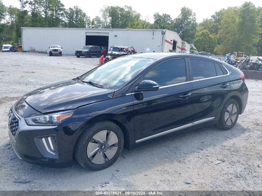 2022 Hyundai Ioniq Hybrid Se VIN: KMHC75LC6NU269210 Lot: 40278921