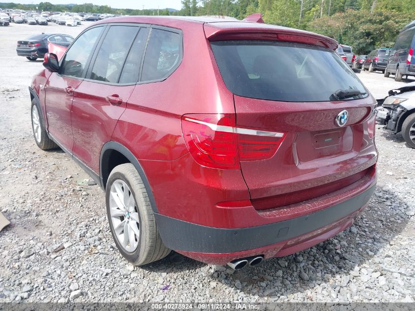 VIN 5UXWX9C54E0D26037 2014 BMW X3, Xdrive28I no.3