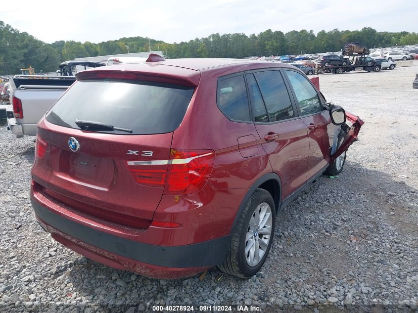 VIN 5UXWX9C54E0D26037 2014 BMW X3, Xdrive28I no.4