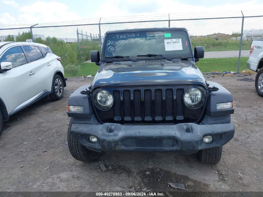 2019 Jeep Wrangler Unlimited Sport S 4X4 VIN: 1C4HJXDN0KW682165 Lot: 40278953