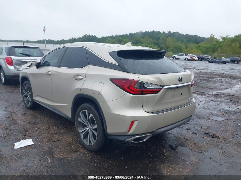 VIN 2T2ZZMCA3HC086782 2017 Lexus RX, 350 no.3