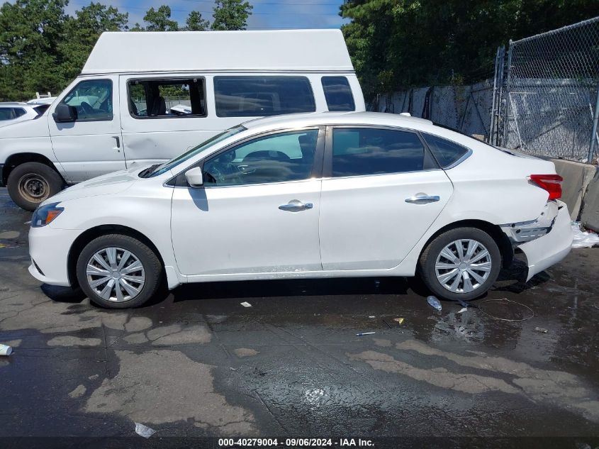 2017 Nissan Sentra Sv VIN: 3N1AB7AP0HY261989 Lot: 40279004