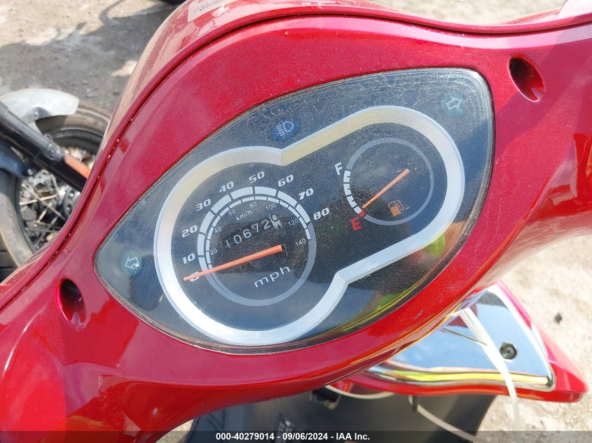VIN: RFGBSSGEXMX005281 2021 SANYANG MIO 50