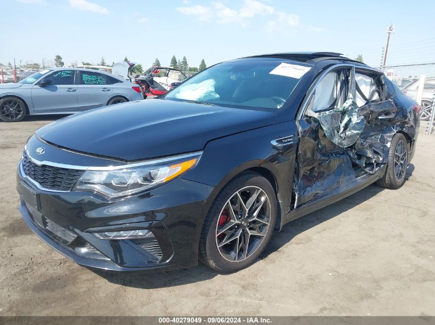 2020 Kia Optima Sx Turbo VIN: 5XXGW4L26LG424898 Lot: 40279049