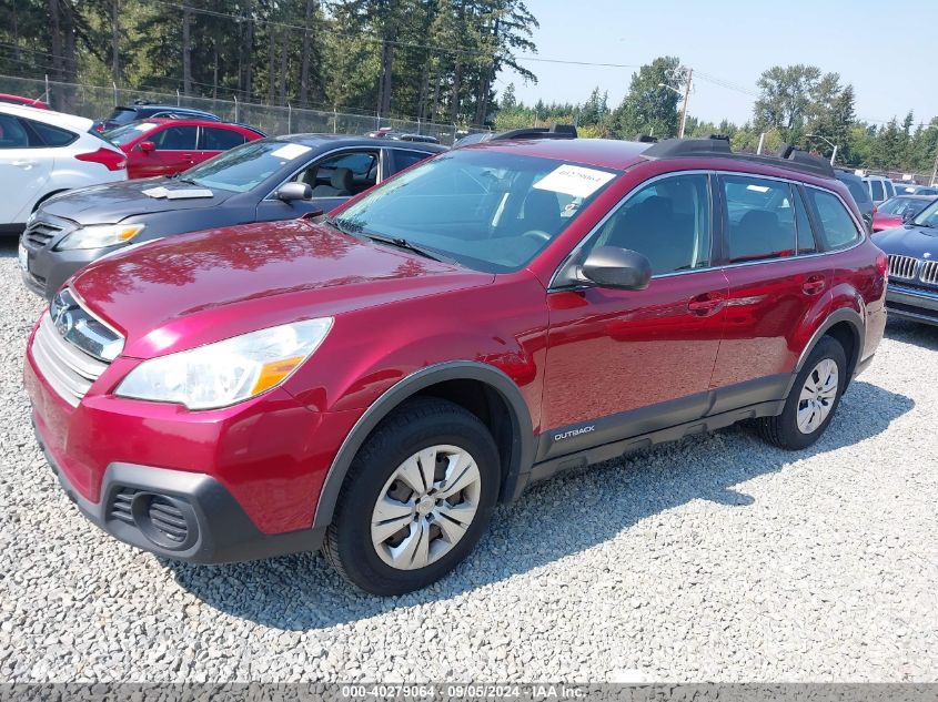 2013 Subaru Outback 2.5I VIN: 4S4BRBAC1D3313013 Lot: 40279064