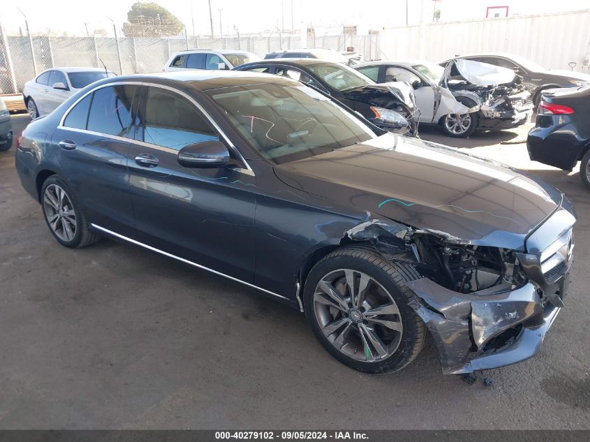 2016 MERCEDES-BENZ C 350E LUXURY - 55SWF4HB5GU150153