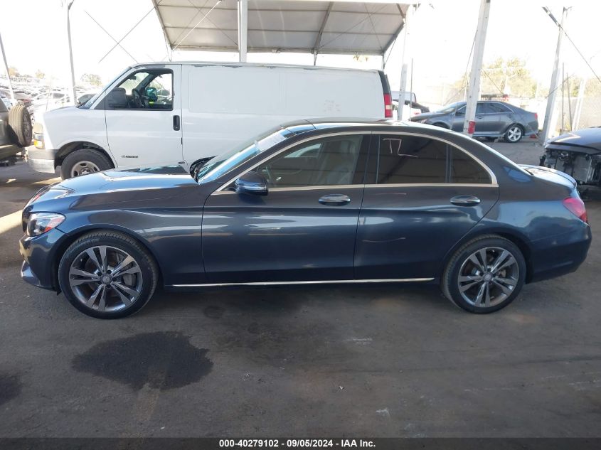 2016 MERCEDES-BENZ C 350E LUXURY - 55SWF4HB5GU150153