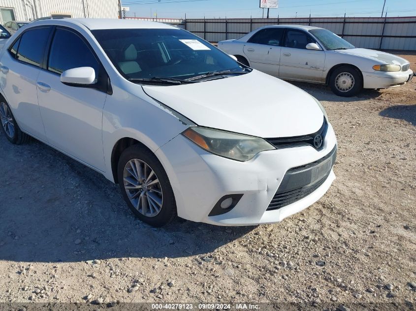 2014 Toyota Corolla Le Plus VIN: 5YFBURHE6EP107570 Lot: 40279123