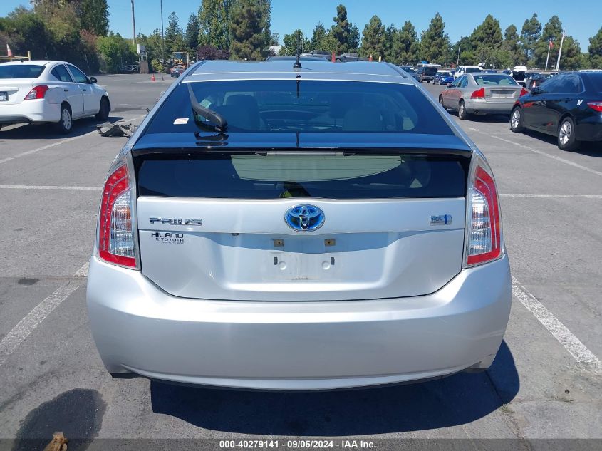 2015 Toyota Prius Two VIN: JTDKN3DU1F1908310 Lot: 40279141