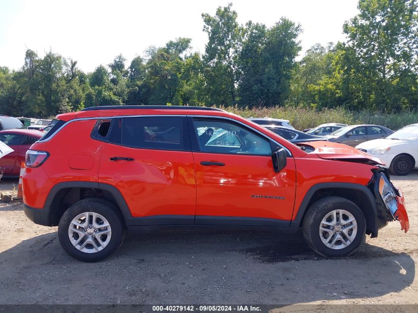 2021 Jeep Compass Sport 4X4 VIN: 3C4NJDAB5MT572068 Lot: 40279142