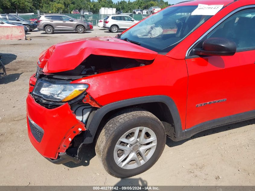 2021 Jeep Compass Sport 4X4 VIN: 3C4NJDAB5MT572068 Lot: 40279142