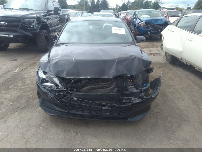 5NPLM4AG9NH076251 2022 Hyundai Elantra Sel