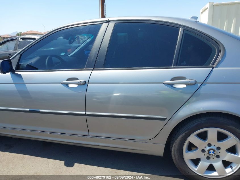 2005 BMW 325I VIN: WBAAZ33415KW78033 Lot: 40279182