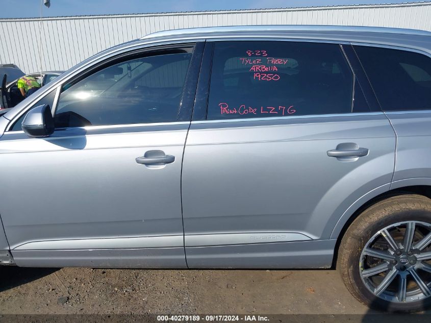 WA1LAAF72KD001094 2019 Audi Q7 55 Premium/55 Se Premium