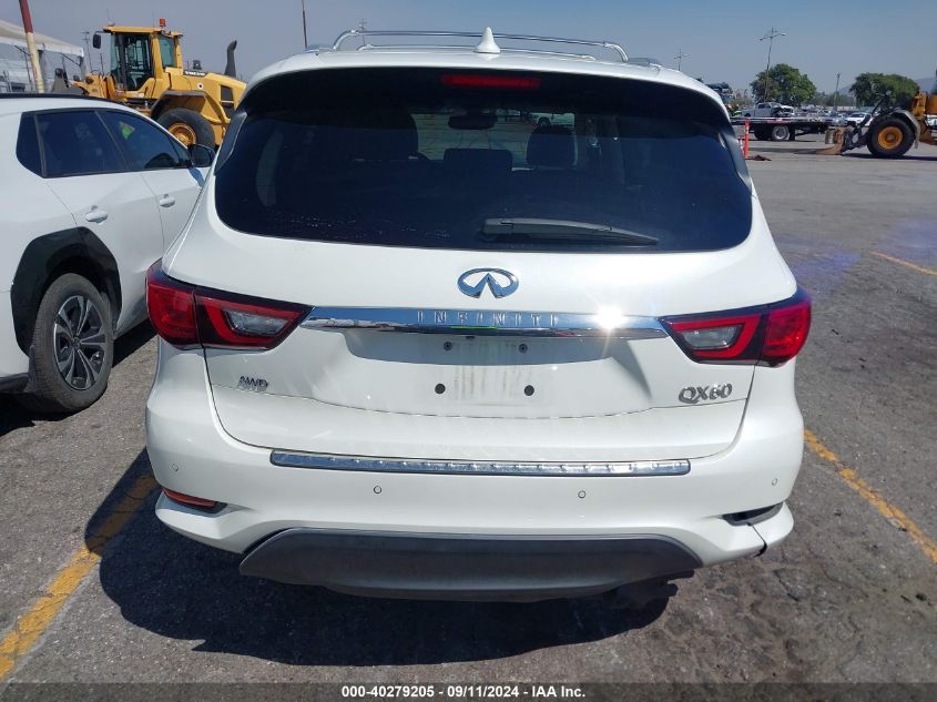 2020 Infiniti Qx60 Luxe Awd VIN: 5N1DL0MM3LC503820 Lot: 40279205