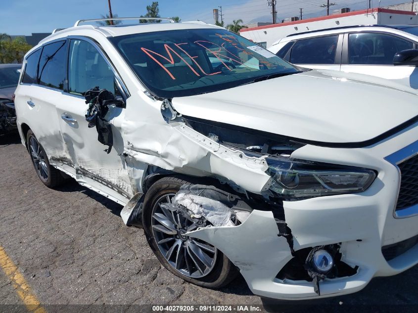 2020 Infiniti Qx60 Luxe Awd VIN: 5N1DL0MM3LC503820 Lot: 40279205