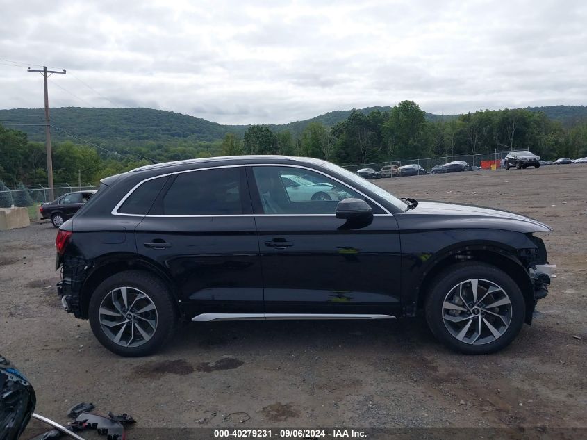 2021 Audi Q5 Premium Plus 45 Tfsi Quattro S Tronic VIN: WA1BAAFY5M2125928 Lot: 40279231