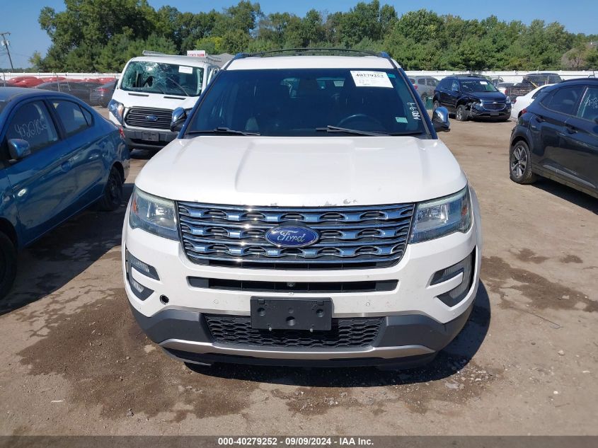 2016 Ford Explorer Limited VIN: 1FM5K8FHXGGC63492 Lot: 40279252