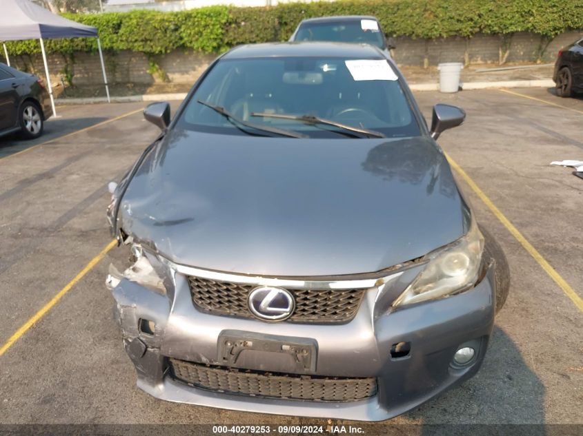 JTHKD5BH4D2129672 2013 Lexus Ct 200H