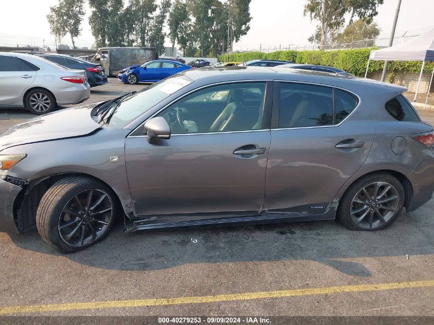 JTHKD5BH4D2129672 2013 Lexus Ct 200H