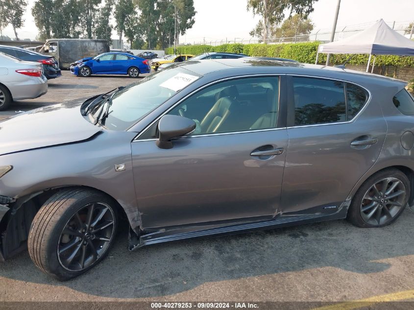 JTHKD5BH4D2129672 2013 Lexus Ct 200H