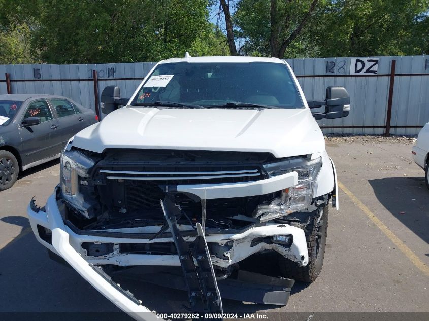 2018 Ford F-150 Lariat VIN: 1FTFW1EG6JKC33830 Lot: 40279282