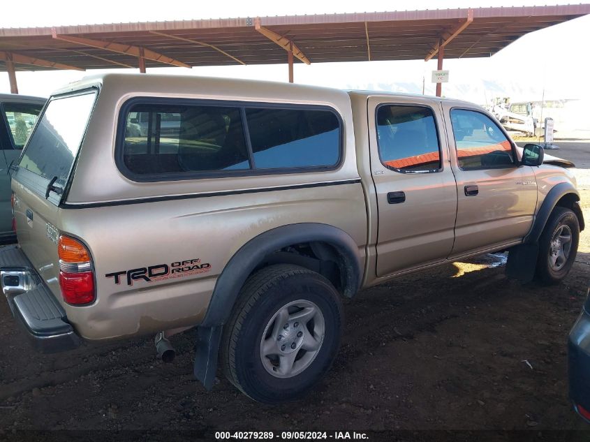 2003 Toyota Tacoma Double Cab Prerunner VIN: 5TEGN92N53Z261805 Lot: 40279289